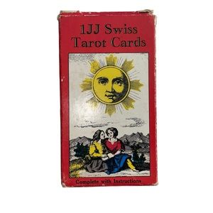 1JJ Swiss Vintage Tarot Cards: A 78-Card Deck